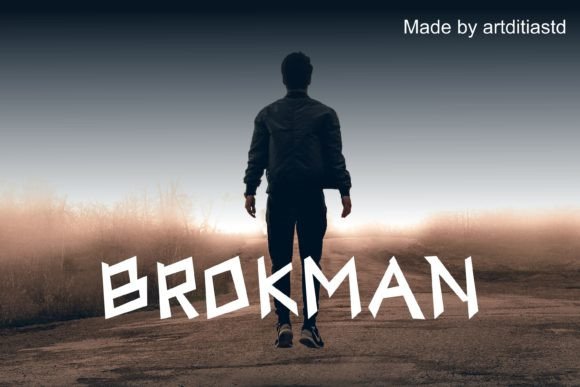 Brokman: A Bold Sans Serif Font for Modern Web Design