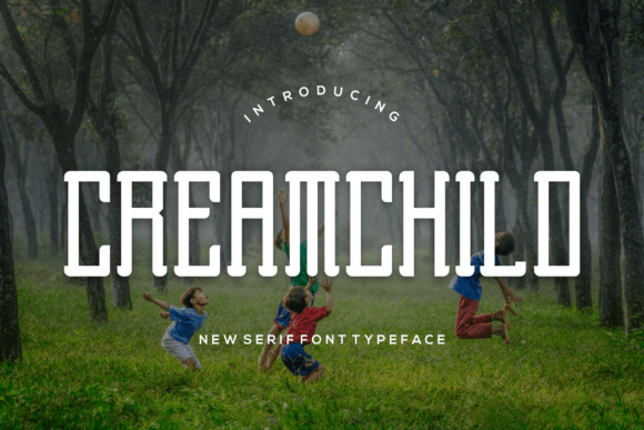 Creamchild: A Modern Serif Typeface for Digital Branding