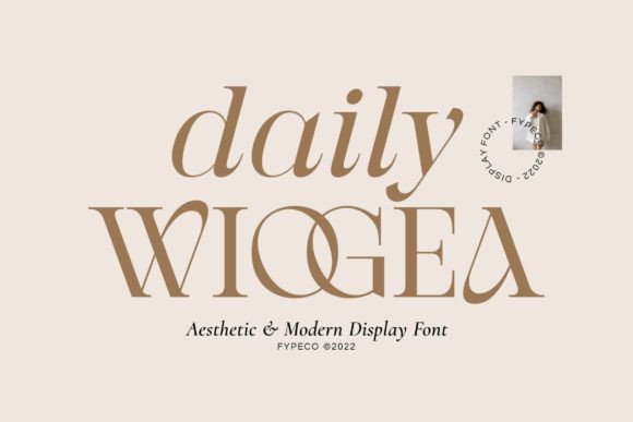 Daily Wiogea: A Premium Serif Font for Stronger Brand Identity