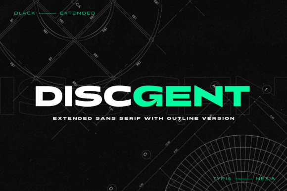 Discgent: The Bold Sans Serif Font for Handmade Brands