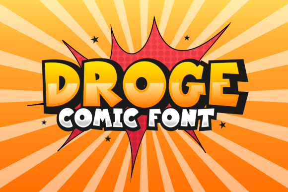 Droge: The Playful Display Font That Boosts Campaign Visibility