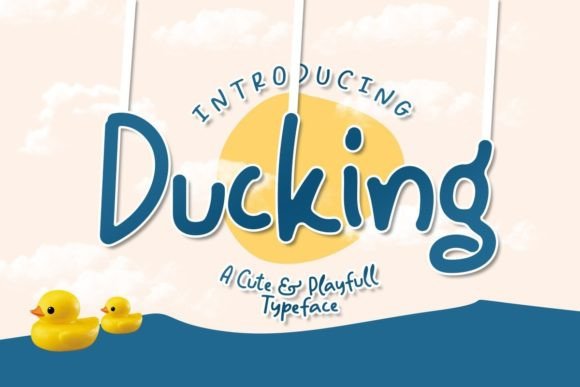 Ducking: A Playful Handwritten Typeface for Modern Web Design
