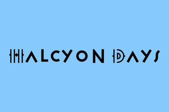 Halcyon Days: A Modern Display Font for Web Projects