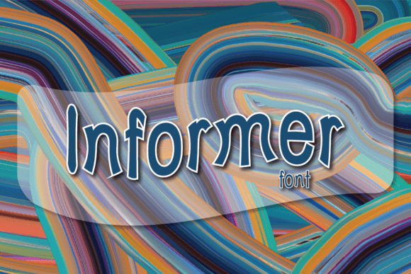 Informer: A Vibrant Display Font for Modern Editorial Design