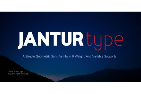 Jantur: The Modern Sans Serif Typeface for Polished Web Design