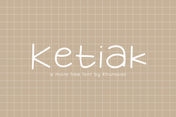 Ketiak: A Modern Display Typeface for Editorial Design