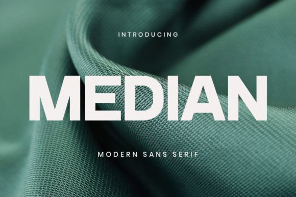 Median: A Modern Sans Serif Typeface for Digital Branding