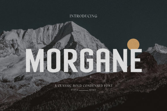 Morgane: A Bold Sans Serif Typeface for Modern Editorial Design