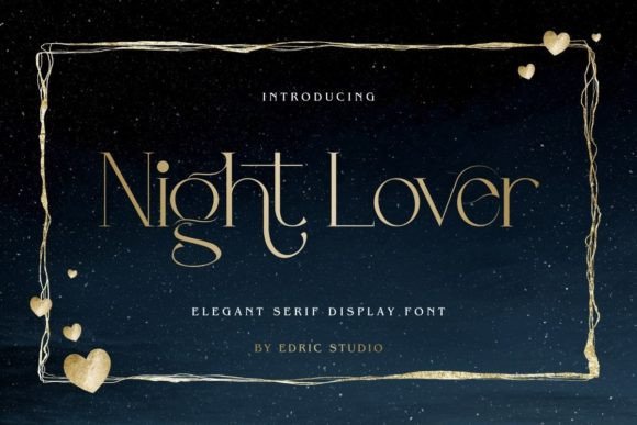 Night Lover: The Serif Typeface That Elevates Brand Storytelling