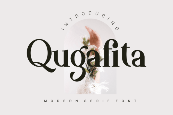 Qugafita: A Bold Serif Typeface for Modern Web Design