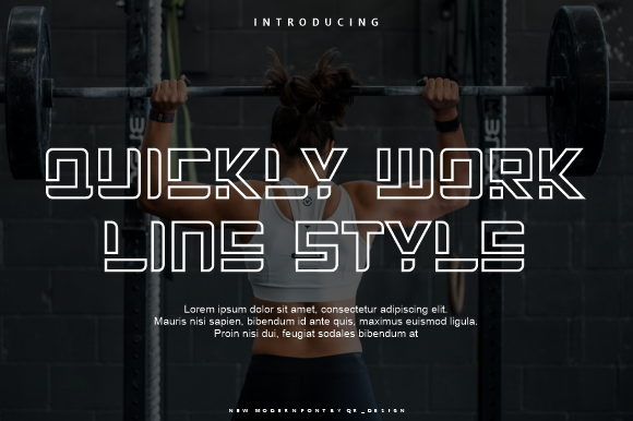 Quickly Work Line: The Bold Typeface That Powers Modern Campaigns
