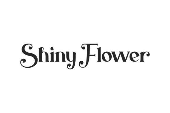 Shiny Flower: A Luxurious Serif for Elegant Branding