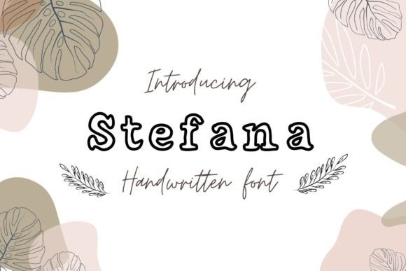 Stefana: The Serif Typeface That Elevates Your Campaign Visuals