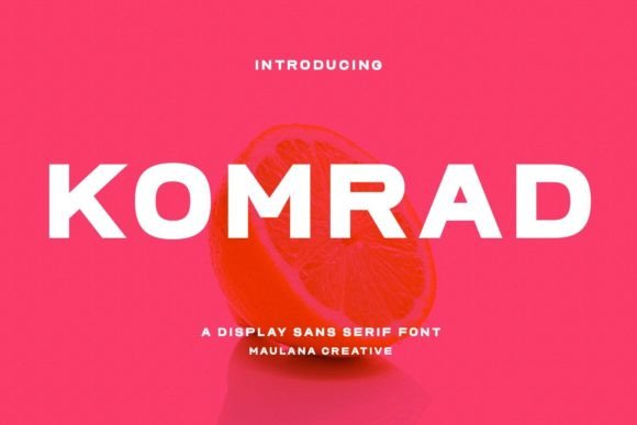 Why Komrad Is the Perfect Sans Serif for Modern Editorial Design